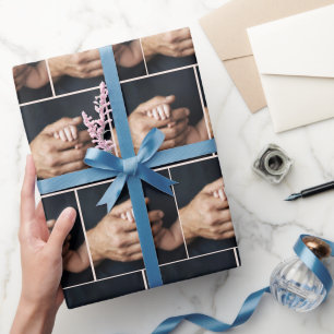 Ny bebis' Hand i mannens hand Presentpapper
