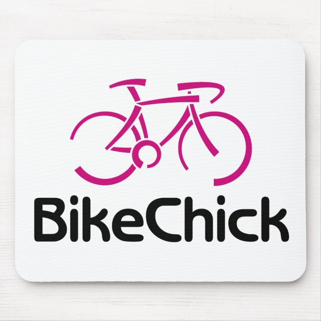 (Ny) BikeChick logotyp, Musmatta (Framsidan)
