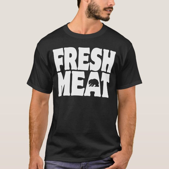 Ny björnköttT-tröja Tee Shirt (Framsida)