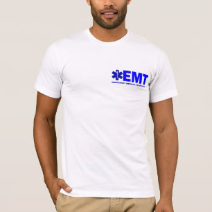 Ny Blått-märkt EMT-arbetsuppgift-stil skjorta Tröja