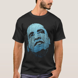 Ny blåttvintageBarack Obama T-tröja Tee Shirt