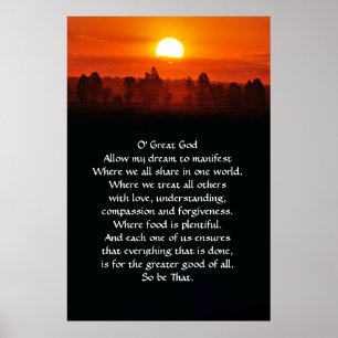 Ny bön poster