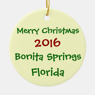 NY BONITA SPRINGS FLORIDA JULPRYDNAD 2016 JULGRANSPRYDNAD KERAMIK