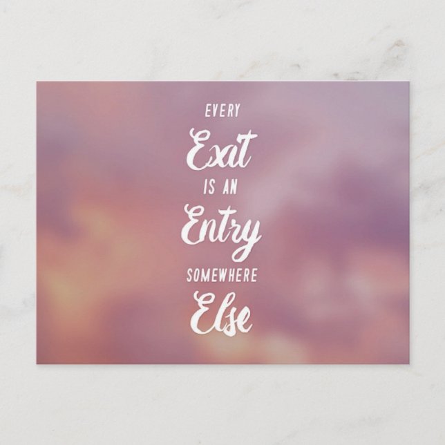 Ny början vykort (Framsida)