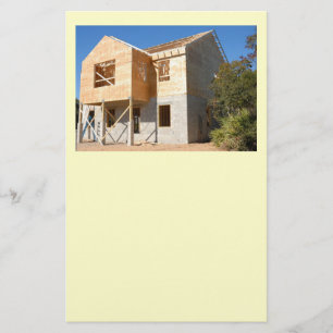 ny bostadsuppbyggnad flygblad