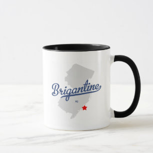 Ny brigantin - skjorta för jersey NJ Mugg