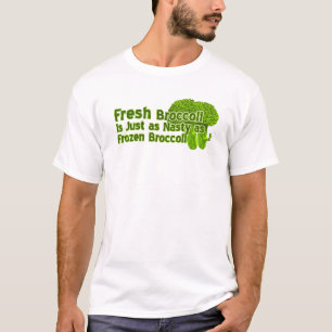 Ny broccoli är otäcka t-skjortor tee