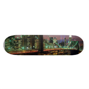 NY Brooklyn Bridge Skateboard Bräda 20 Cm