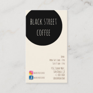 ny brygdcafecoffeeshop visitkort