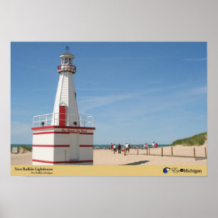 Ny buffelfyr - Michigan Poster