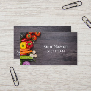 Ny catering för kock för grönsaknäringlagledar visitkort