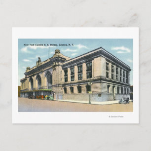 NY Central Railroad Station # 2 Vykort