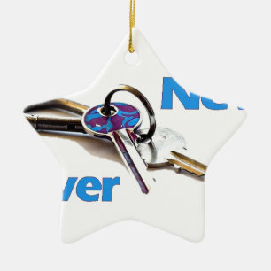Ny chaufför julgransprydnad keramik