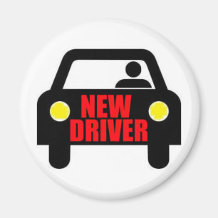 Ny chaufför magnet