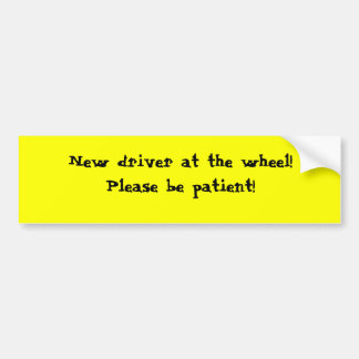 Ny chaufförbildekal bildekal