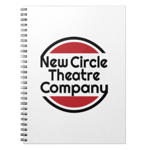 Ny Cirkla Theatre Företag anteckningsbok Med Spiral