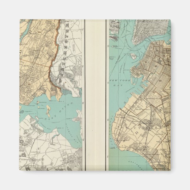 NY City, Brooklyn Magnet (Framsidan)