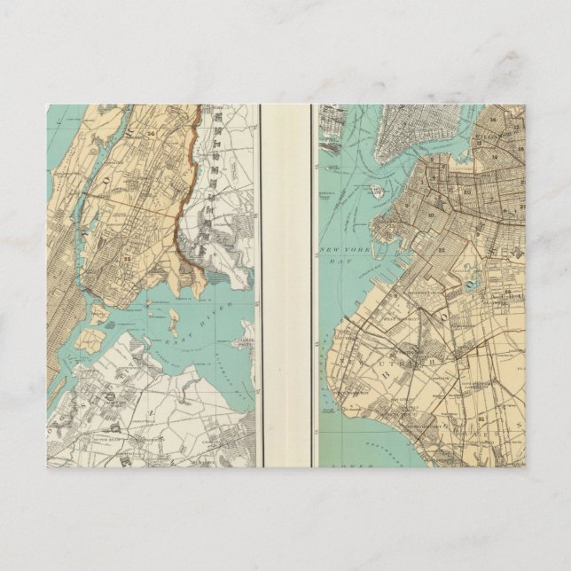 NY City, Brooklyn Vykort (Framsida)