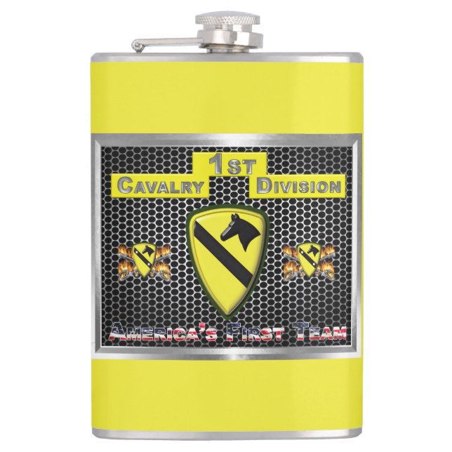 Ny cool design 1st Cavalry Division Fickplunta (Framsidan)