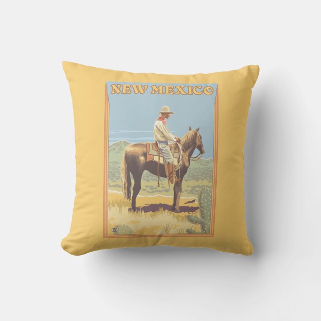 Ny Cowboy (sidan beskådar) - mexico Kudde (Framsida)
