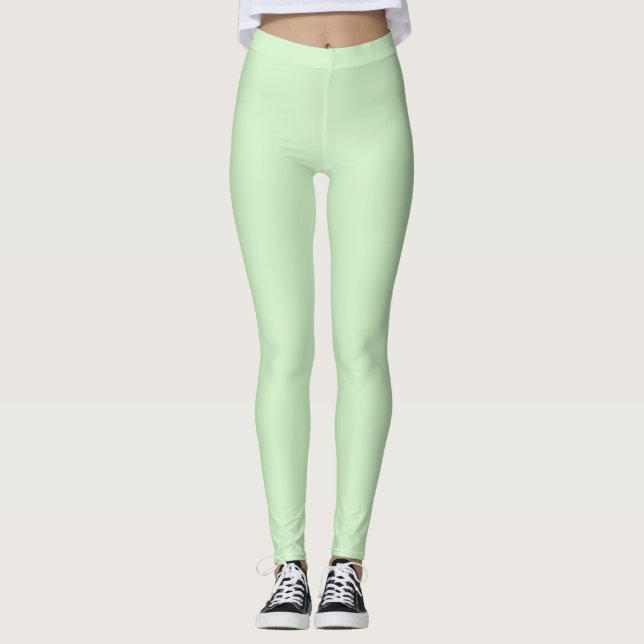 Ny Creame-Grönt Leggings (Framsida)