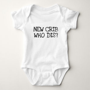 "NY CRIB WHO DIS?" Lustigt. T Shirt