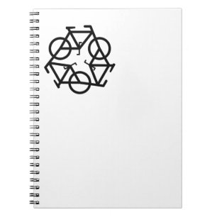 Ny cykel för bärbar dator anteckningsbok med spiral