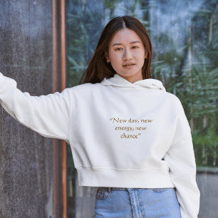 Ny Dag Ny Energi Minimal Inspiration Hoodie