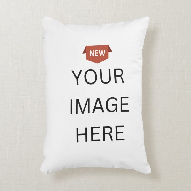 NY! Dekorpanel 12 x 16 tum - Bomull - Anpassa Prydnadskudde (Framsidan(Vertikal))