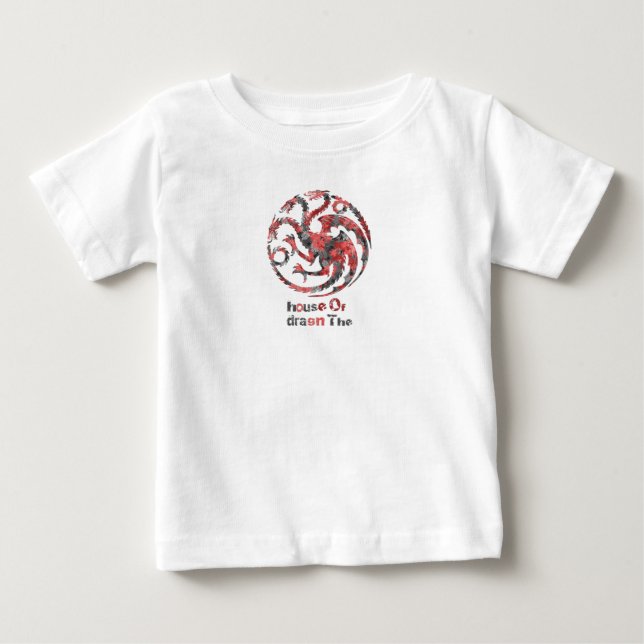 ny design för drakfamilj t shirt (Framsida)