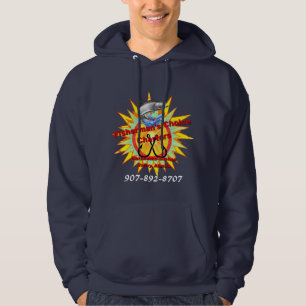 Ny design för yrkesfiskarnas valmöjligheter hoodie
