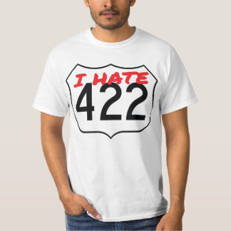 NY design! Jag hatar T-tröja 422 Tee