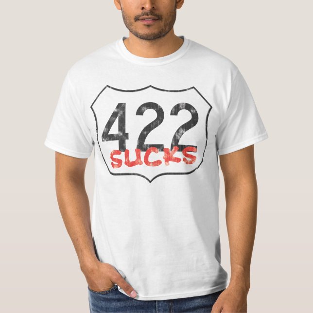Ny design - red ut 422 suger T-tröja T Shirt (Framsida)