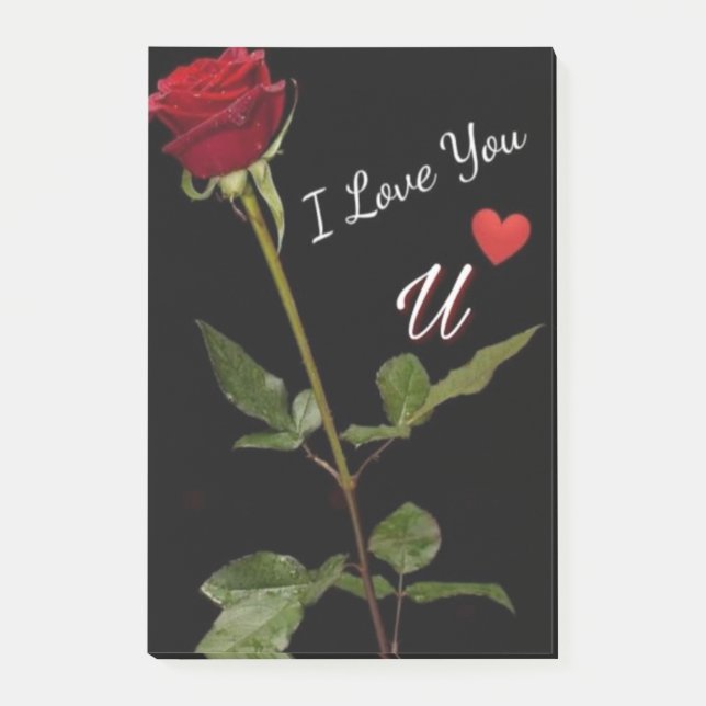 Ny disk i kärlek  post-it block (Framsida)