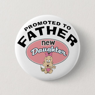 Ny dotter för ny pappa knapp