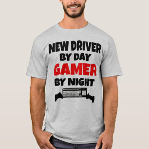 Ny drivrutin efter dagspelaren per natt tee shirt