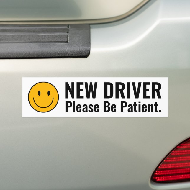 Ny drivrutin: Var patient Bildekal (På Bil)