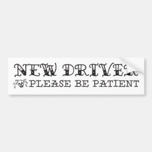 Ny drivrutinstatto Stil Bildekal