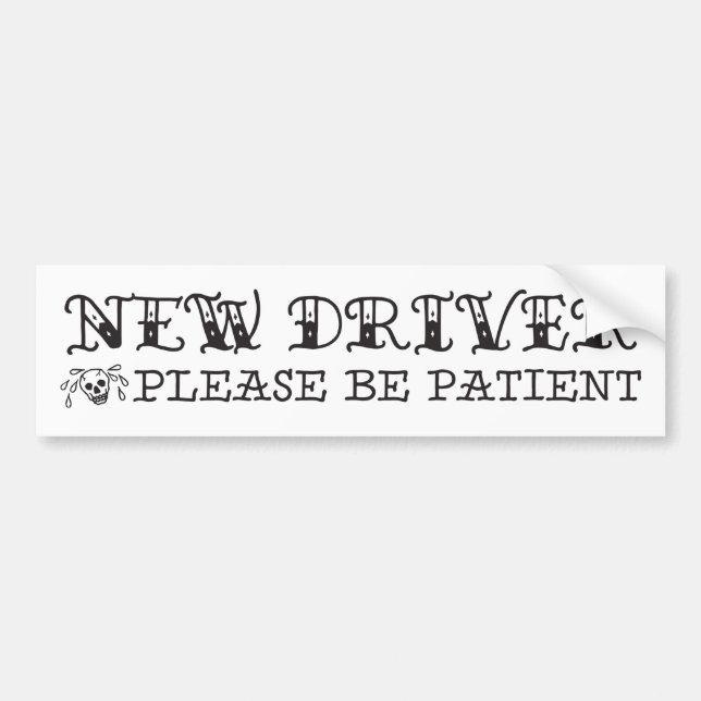Ny drivrutinstatto Stil Bildekal (Framsidan)