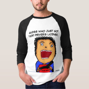 Ny drivrutinsTecknad T Shirt