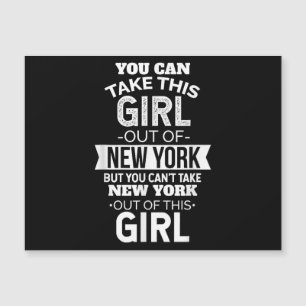 NY, du kan ta ut flickan från New York Souvenir