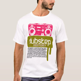 (NY) Dubstep historiet-skjorta, Tee