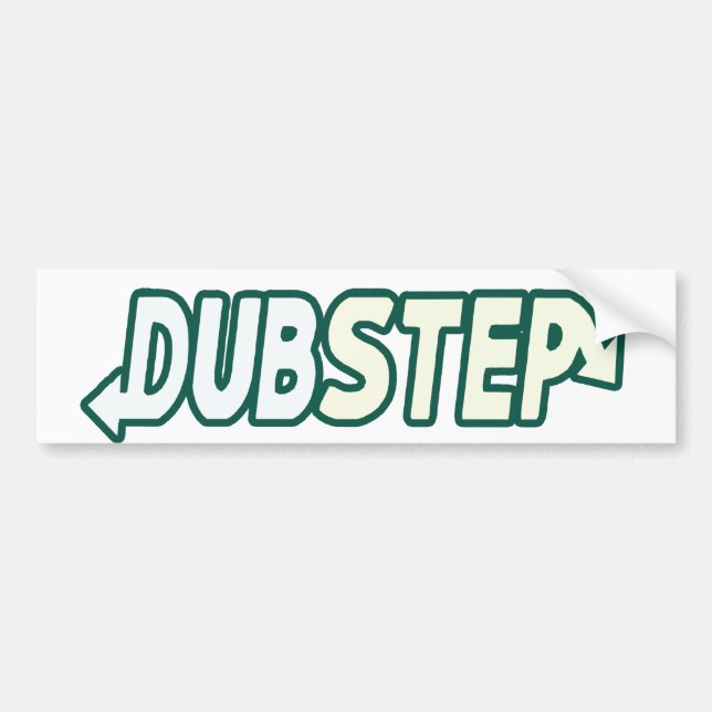 Ny DUBSTEP-takt Bildekal (Framsidan)