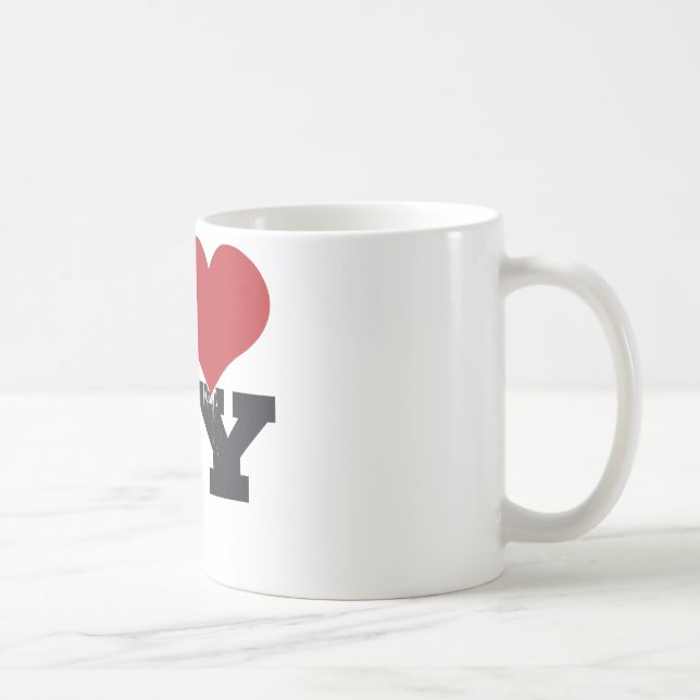 NY-duva Kaffemugg (Höger)