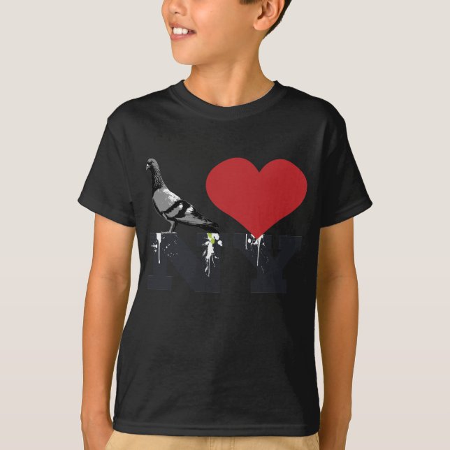 NY-duva T Shirt (Framsida)