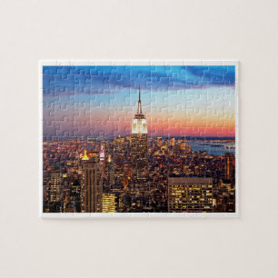 NY Empire state byggnad puzzle Pussel