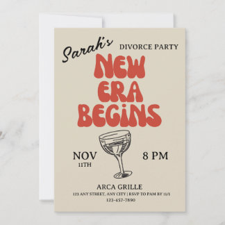 NY ERA SKILSMESSEFEST INVITATION INBJUDNINGAR