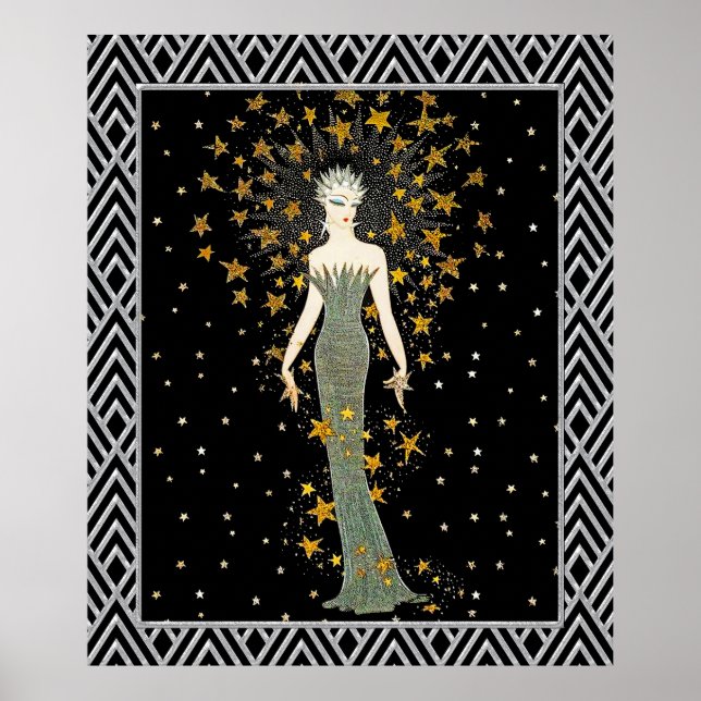Ny ERTE-design (stjärnor) Poster (Framsidan)