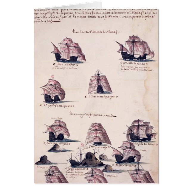 Ny expedition till Indien Hälsningskort (Framsidan)