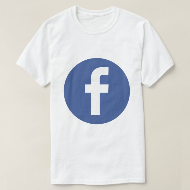 Ny Facebook-t-shirt T Shirt (Design framsida)